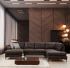Ugaona sofa Porto Corner (CHL-02-C-EOT) - smeđa