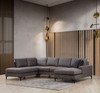 Ugaona sofa Porto Corner (EOT-C-02-CHL) - Antracit