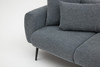 Ugaona sofa Desna strana - antracit