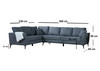 Ugaona sofa Tempo Korner Lijevi (3+3R)