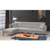 Ugaona sofa-krevet Aria Köşe-Grey