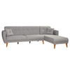 Ugaona sofa-krevet Aria Köşe-Grey