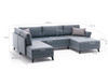 Ugaona sofa-krevet Belen - Antracit