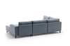 Ugaona sofa-krevet Belen – Plava