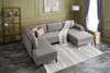 Ugaona sofa-krevet Belen - braon