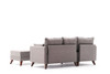 Ugaona sofa-krevet Bella Mini Ugaona Sofa Lijeva - Braon