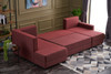 Ugaona sofa-krevet Ece Panoramik - Claret Red
