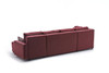 Ugaona sofa-krevet Ece Panoramik - Claret Red