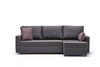 Ugaona sofa-krevet Ece desno - braon