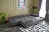 Ugaona sofa-krevet Efsun - Antracit