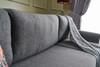 Ugaona sofa-krevet Efsun - Antracit