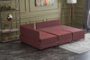 Ugaona sofa-krevet Fly Kutna Sofa Lijeva - Claret Red