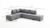 Ugaona sofa-krevet Fly Kutna Sofa Lijeva - Claret Red