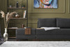 Ugaona sofa-krevet Fly Right - antracit