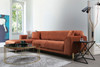 Ugaona sofa-krevet Slika ugao lijevo ( Chl-3R ) - cimet