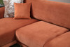 Ugaona sofa-krevet Slika ugao lijevo ( Chl-3R ) - cimet