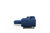 Ugaona sofa-krevet Slika ugao lijevi ( Chl-3R ) - tamnoplava