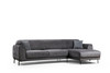 Ugaona sofa-krevet Desni ugao slike (L3-Chl) - antracit