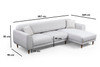 Ugaona sofa-krevet Desni ugao slike (L3-Chl) - bež