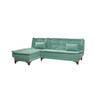 Ugaona sofa-krevet Kelebek Köşe lijevo - Sea Green