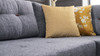 Ugaona sofa-krevet Manama kutni kauč na razvlačenje desno - siva