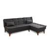 Ugaona sofa-krevet Santo-Antracit