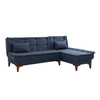 Ugaona sofa-krevet Santo-tamno plava