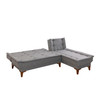 Ugaona sofa-krevet Santo-Grey