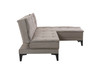 Ugaona sofa-krevet Santo-S-krema