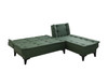 Ugaona sofa-krevet Santo-S-Green