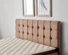 Krevet sa madracem Latte - svijetlosmeđa (140 x 190)