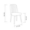 Set stolova i stolica (6 komada) Kosta 1053 - 2 B