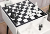 Šahovski stol Chesso - crni, bijeli