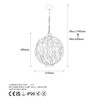 Stropna svjetiljka Endustriyel - 11058