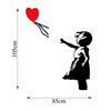 Dekorativni metalni zidni pribor Banksy - 13