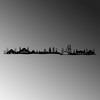 Dekorativni metalni zidni pribor Skyline Istanbula