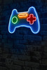 Dekorativna plastična led rasvjeta Play Station gaming kontroler - plava