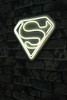 Dekorativna plastična led rasvjeta Superman - Bijeli