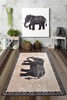 Tepih (80 x 200) Elefante Nero Djt