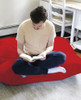 Lazy bag Jastuk Pouf 100x100 - Crveni