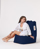 Lazy bag Dijamant - tamnoplava