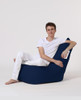 Lazy bag Dijamant - tamnoplava