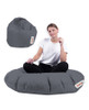 Lazy bag Iyzi 100 Pouf s jastučićima - Fume