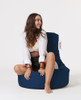 Lazy bag Lina - tamno plava