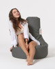 Lazy bag Lina - tamno siva