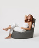 Lazy bag Lina - tamno siva