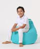Lazy bag Premium Kids - Tirkizna