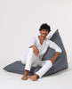 Lazy bag Pyramid Big Bed Pouf - Fume