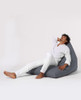 Lazy bag Pyramid Big Bed Pouf - Fume