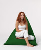 Lazy bag Pyramid Big Bed Pouf - Zelena